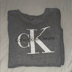 Calvin Klein Charcoal Logo Sweatshirt